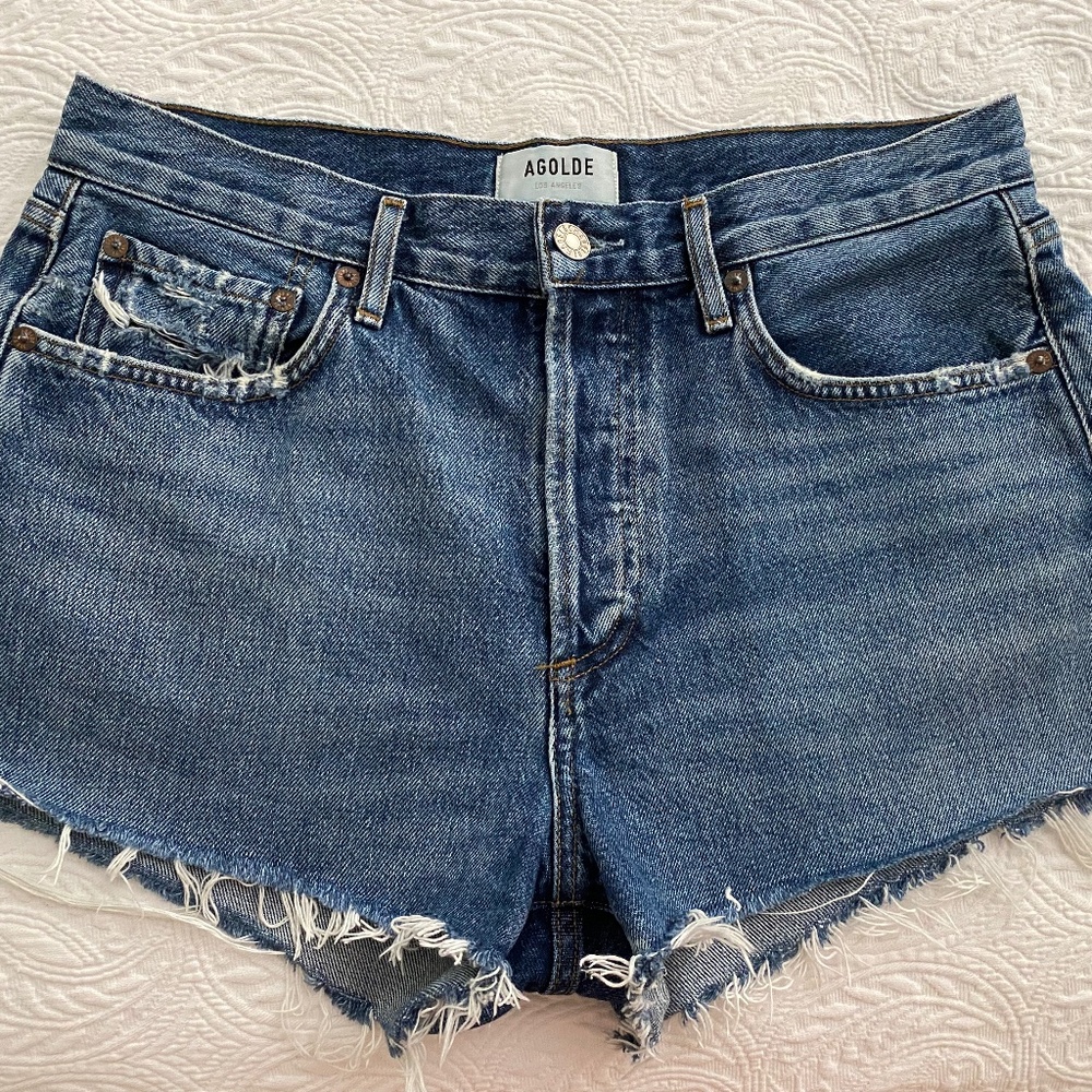 Agolde AGOLDE Parker Vintage Denim Shorts Size 28 Lowkey